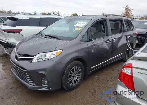 2020 Toyota Sienna Xle Premium z USA, uszkodzony, nr VIN 5TDYZ3DC9LS031232